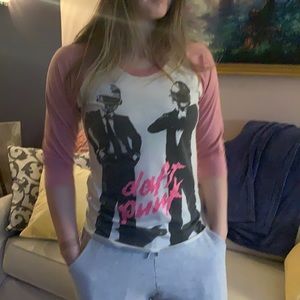 Daft Punk Baseball T-shirt